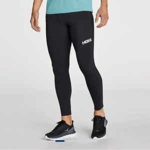 NWT HOKA ONE ONE HUPANA TIGHT, MENS SIZE S, COLOR BLACK